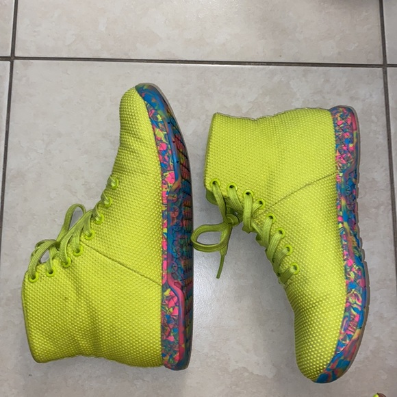 NOBULL High Top Neon Trainers - Picture 2 of 7